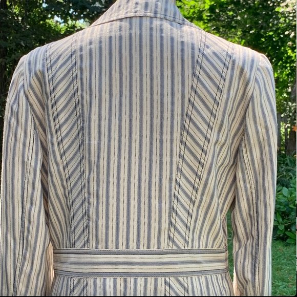 Bianca Nygard Cream/Grey StripedJacket - Picture 7 of 16